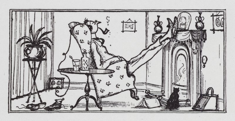 Ruhige Abende von Rex (after) Whistler
