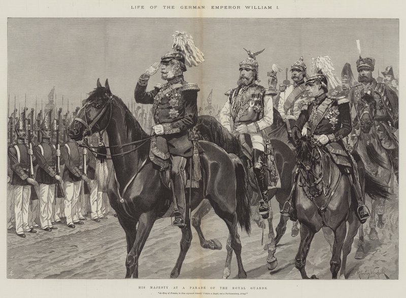 Leben des deutschen Kaisers Wilhelm I. von Richard Caton Woodville junior