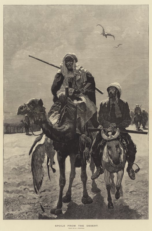 Beute aus der Wüste von Richard Caton Woodville junior