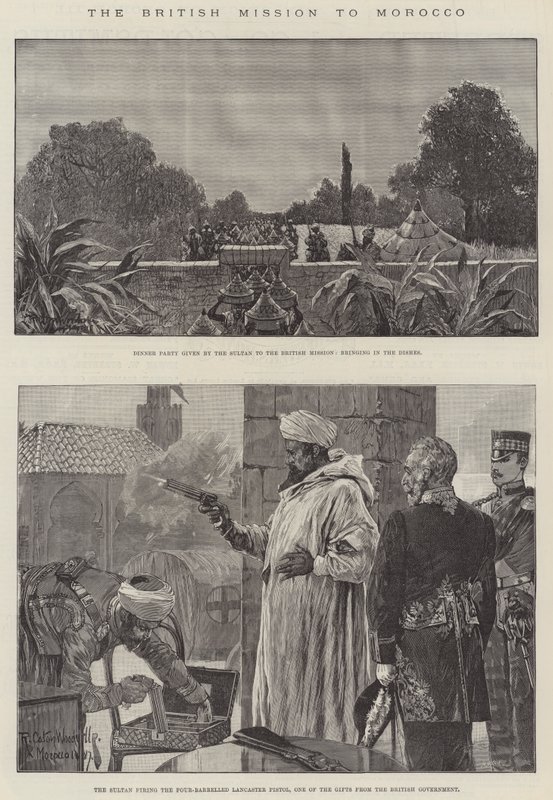 Die britische Mission nach Marokko von Richard Caton Woodville junior