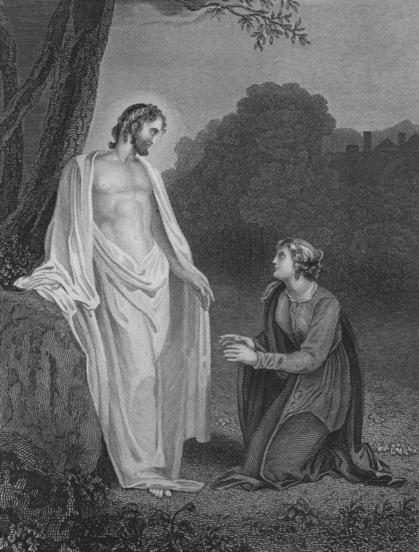 Christus erscheint Maria Magdalena von Richard after Westall