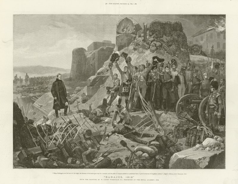 Badajos, 1812 von Richard Caton Woodville junior