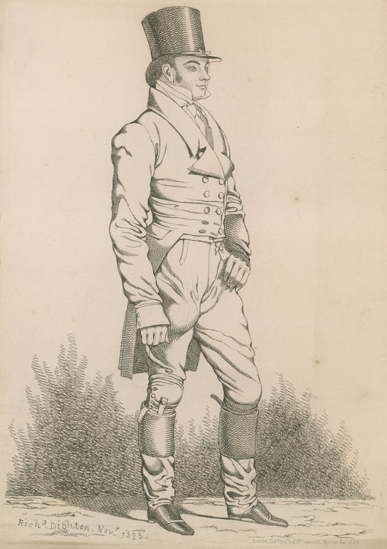 Unbekannter Herr von Richard Dighton