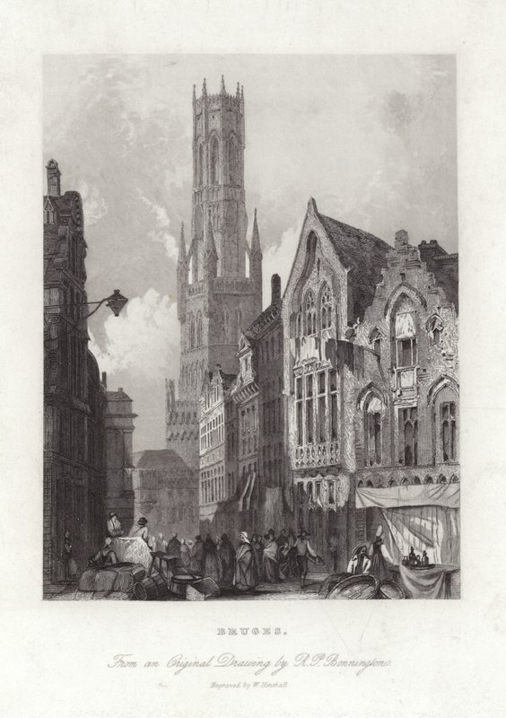 Brügge von Richard Parkes Bonington