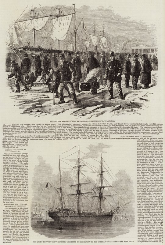 Skizzen in Kronstadt von Robert Thomas Landells