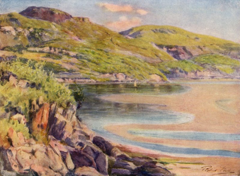 Ebbe, nahe Barmouth von Robert (after) Fowler