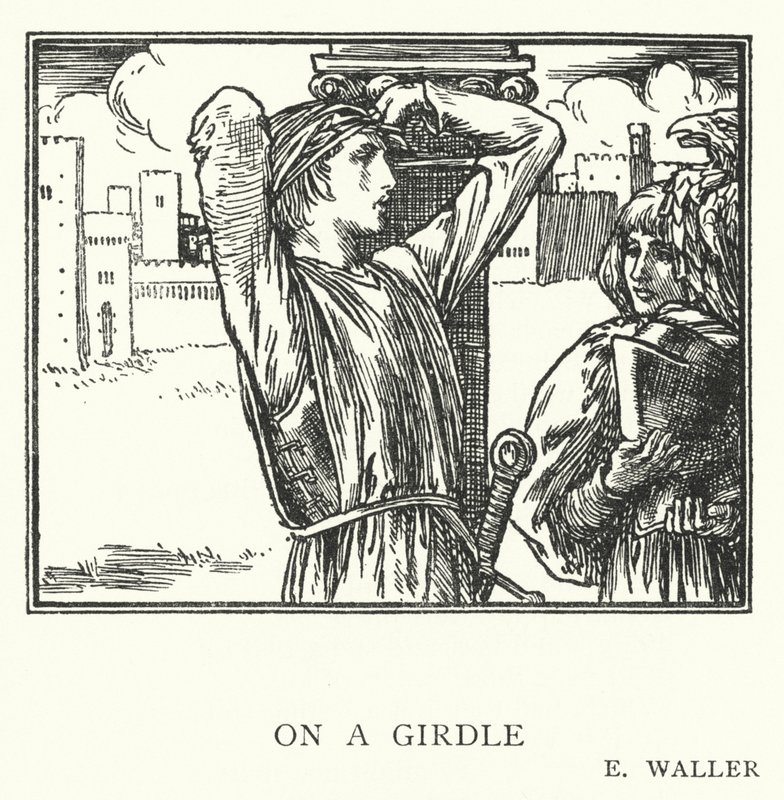 Auf einem Gürtel von Robert Anning Bell