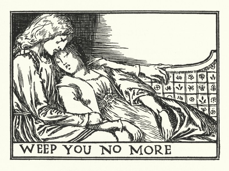 Weine nicht mehr von Robert Anning Bell