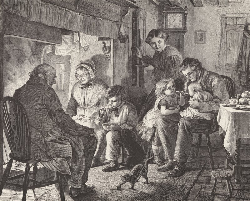 Freuden am Kamin von Robert Barnes