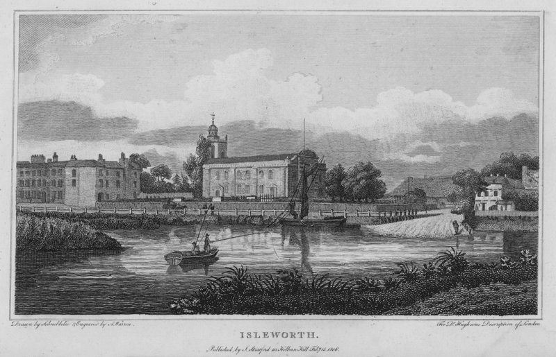 Isleworth (Gravur) von Robert Blemell (after) Schnebbelie