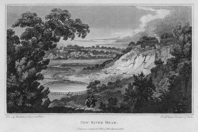 New River Head von Robert Blemell (after) Schnebbelie