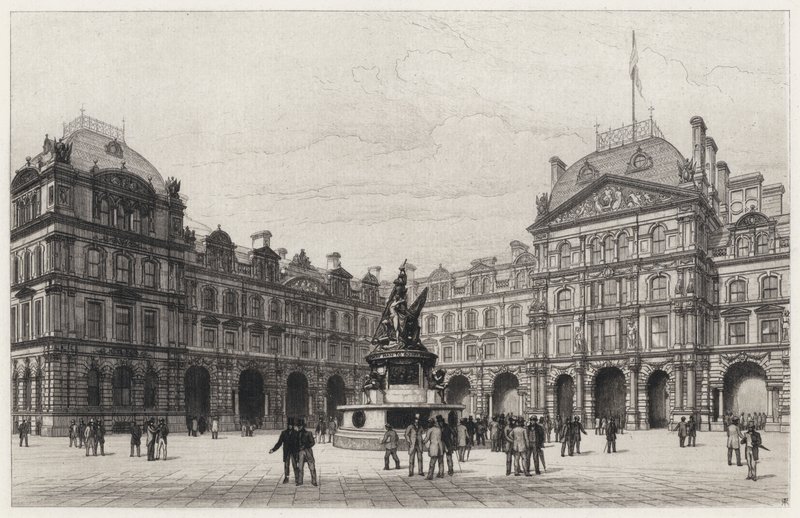 Die Börse, Liverpool von Robert Kent (after) Thomas