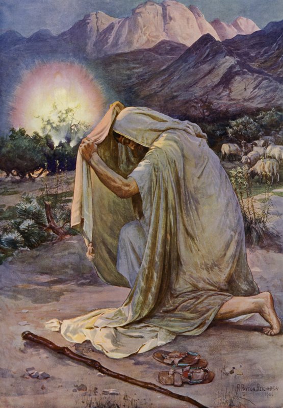 Der brennende Busch von Robert Payton Reid