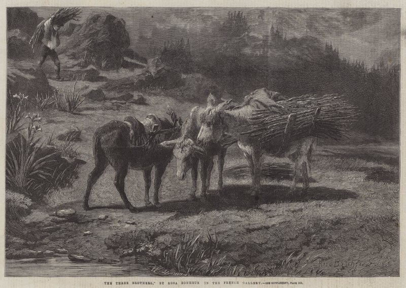 Die drei Brüder von Rosa Bonheur