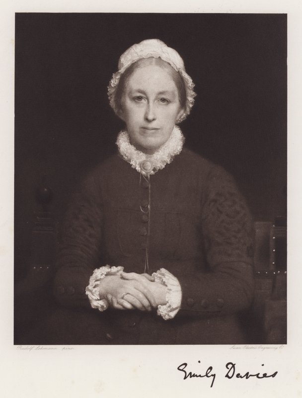 Sarah Emily Davies von Rudolf Lehmann