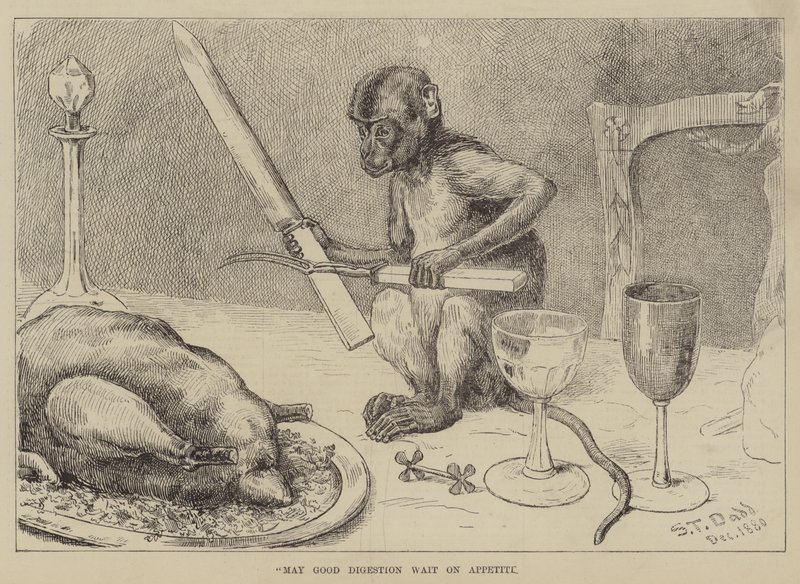 Möge gute Verdauung auf Appetit warten von S.T. Dadd