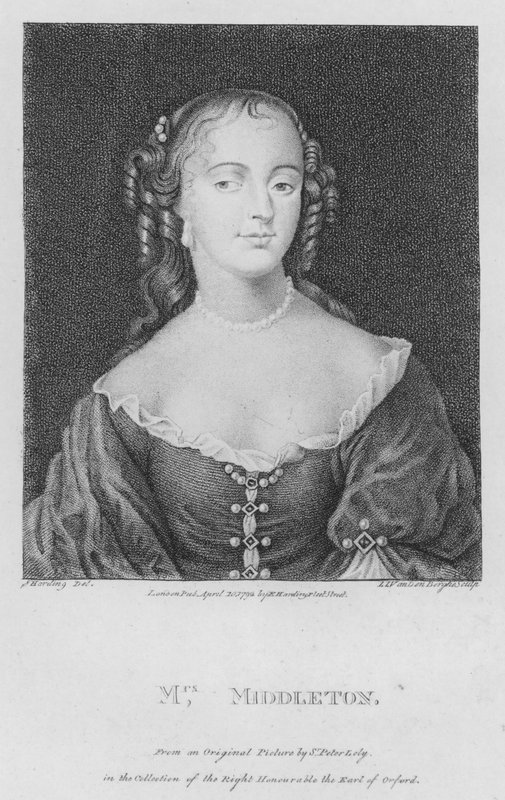 Mrs Middleton (Gravur) von S. (after) Harding