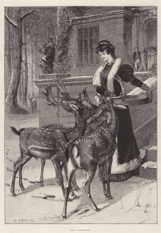 Ambulanzpatienten von Samuel Edmund Waller