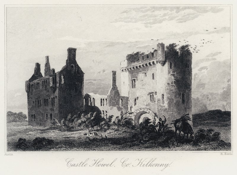 Schloss Howel, Co Kilkenny von Samuel after Austin