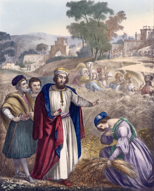 Ruth im Feld von Boas von Siegfried Detler Bendixen