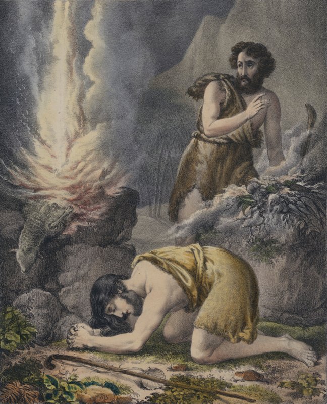 Das Opfer von Kain und Abel von Siegfried Detler Bendixen