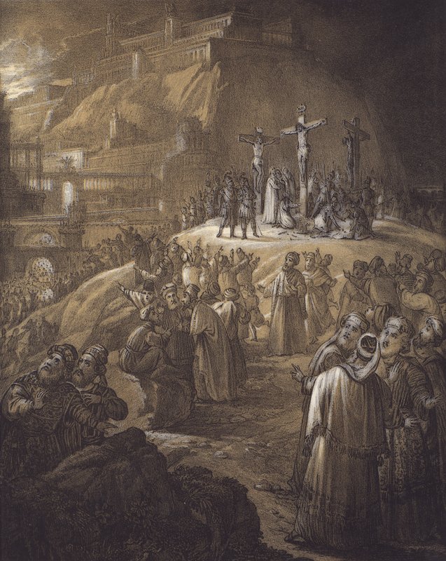 Die Kreuzigung von Siegfried Detler Bendixen