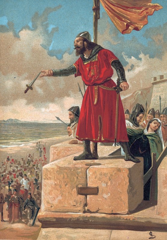 Alonso Pérez de Guzmán, der Gute von Spanish School