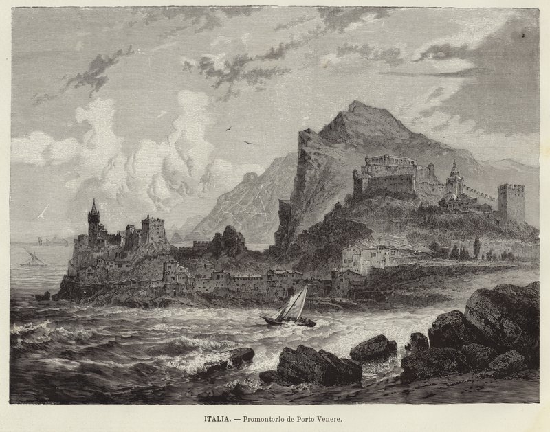 Italien - Vorgebirge von Portovenere von Spanish School