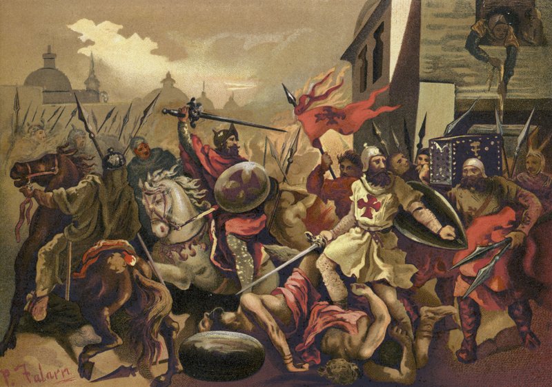 Die Kreuzzüge von Spanish School