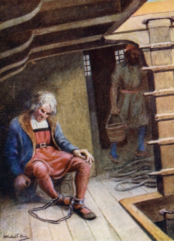 Kolumbus in Ketten nach Spanien geschickt von Stewart Orr
