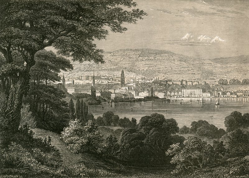 Zürich und der Zürichberg von Swiss School