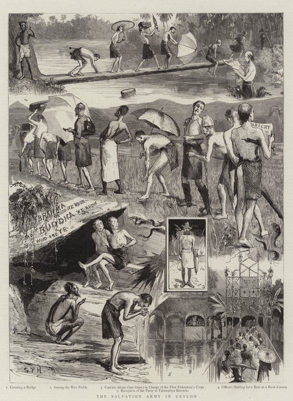 Die Heilsarmee in Ceylon von Sydney Prior Hall