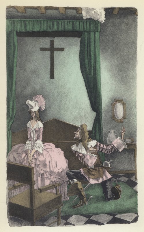 Illustration für Voltaires Candide von Sylvain Sauvage