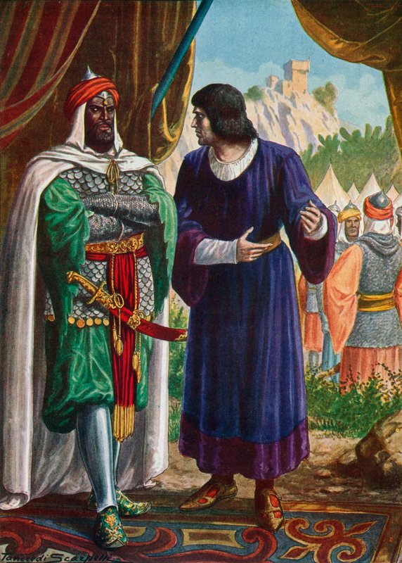 Eroberung Siziliens durch die Sarazenen, 859 von Tancredi Scarpelli
