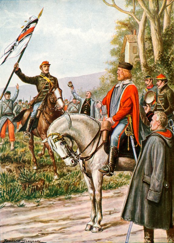Garibaldi in Dijon von Tancredi Scarpelli