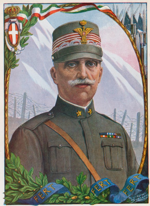 Victor Emmanuel III., der Soldatenkönig von Tancredi Scarpelli