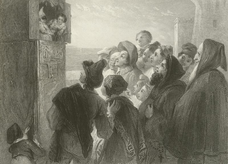Punch in Neapel von Thomas Uwins