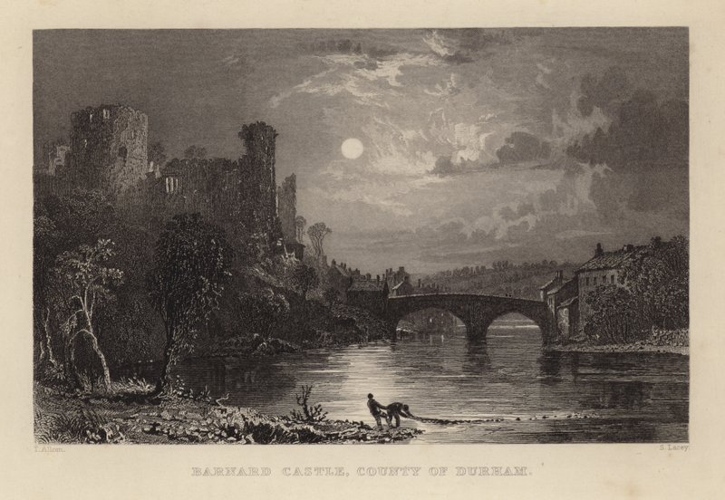 Barnard Castle von Thomas Allom