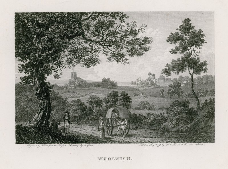 Eine Ansicht von Woolwich von Thomas Girtin