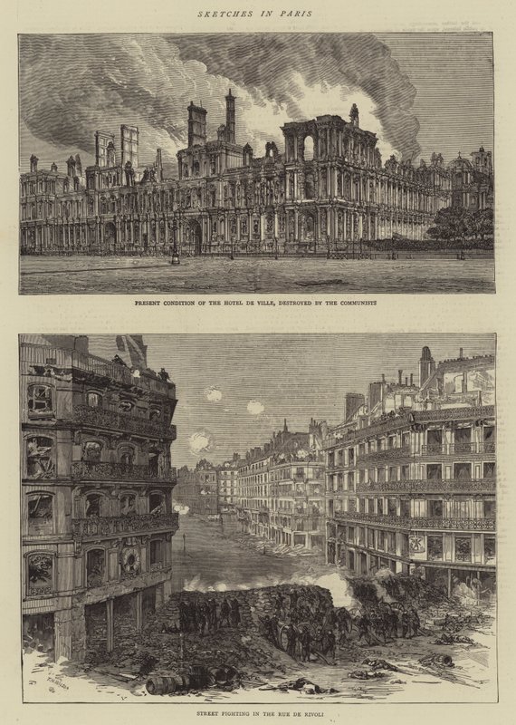 Skizzen in Paris von Thomas Harrington Wilson