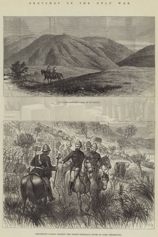 Skizzen des Zulukriegs von Thomas Harrington Wilson