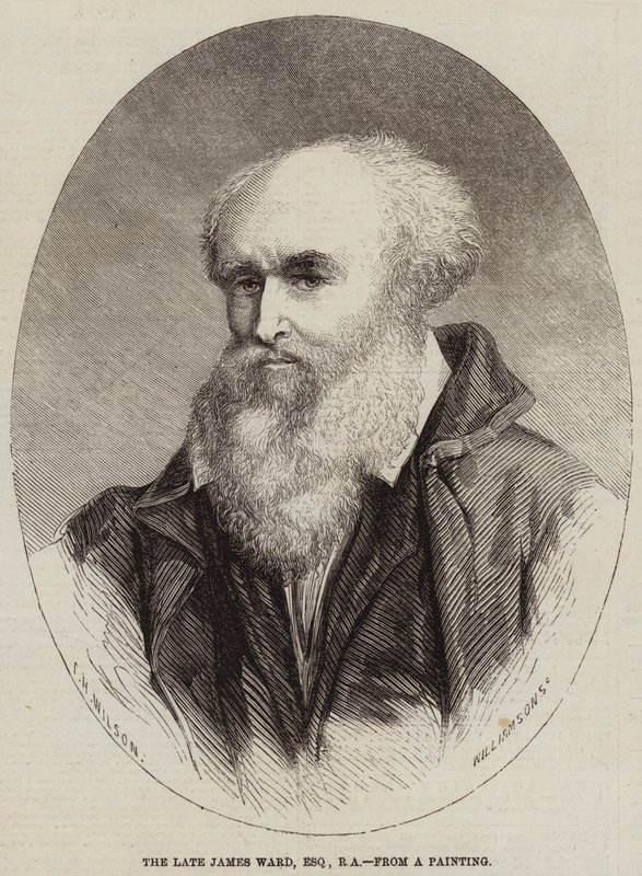 Der verstorbene James Ward, Esquire, RA von Thomas Harrington Wilson