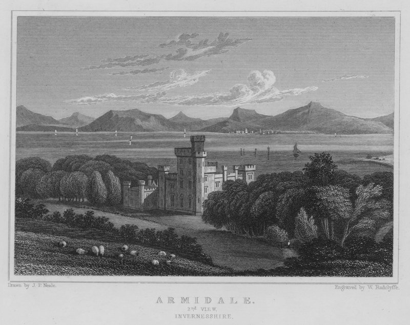 Armidale, 2. Ansicht, Invernesshire von Thomas Hosmer Shepherd