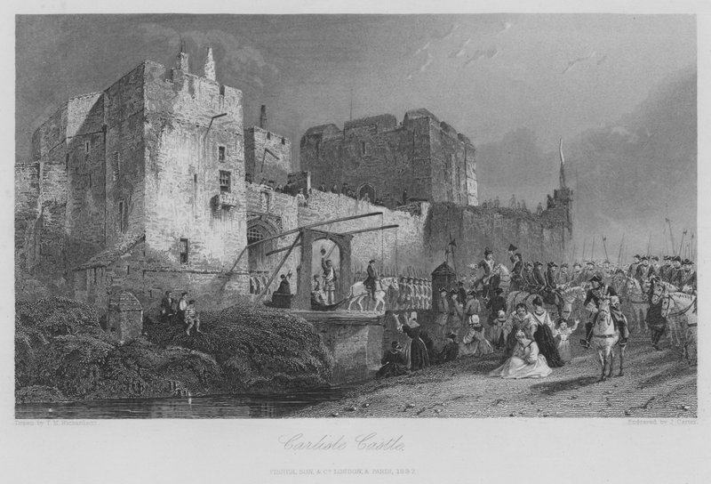 Carlisle Castle von Thomas Miles II Richardson