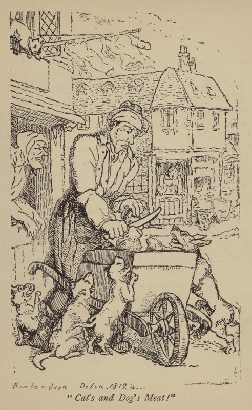 Katzen- und Hundefleisch! von Thomas Rowlandson