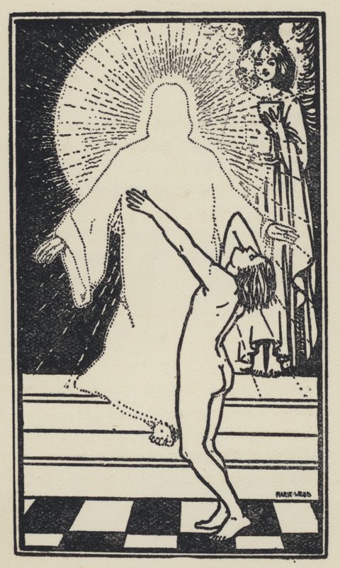 Illustration für Der Traum von Gerontius von Kardinal Newman von Unbekannt Unbekannt