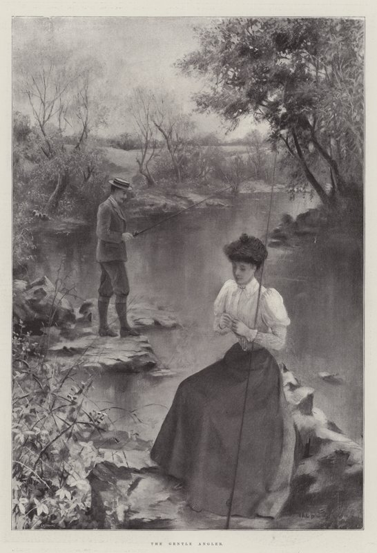 Der sanfte Angler von Valentine Davis