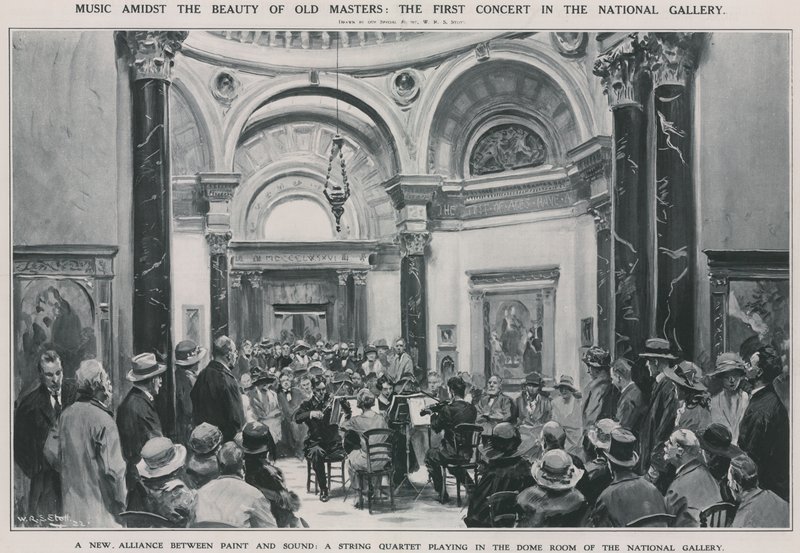 Das erste Konzert in der Nationalgalerie von W.R.S. Stott