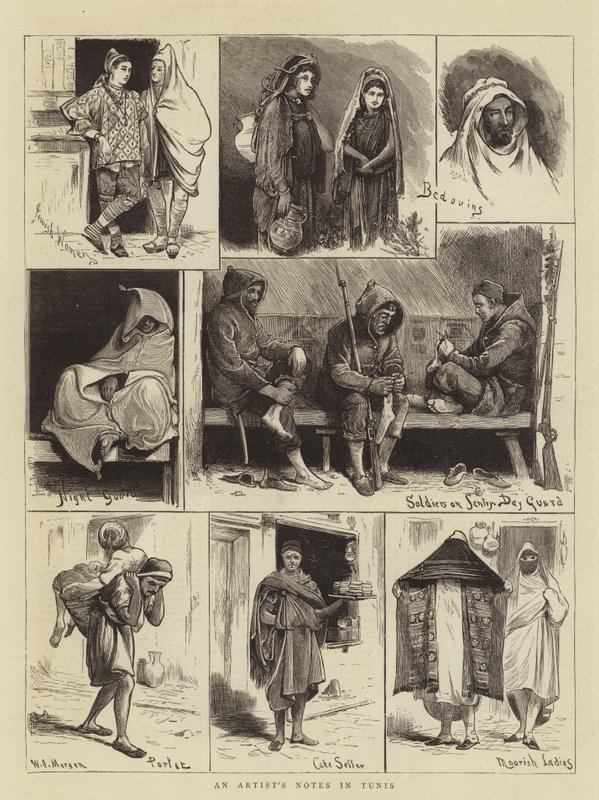 Notizen eines Künstlers in Tunis von Walter Jenks Morgan