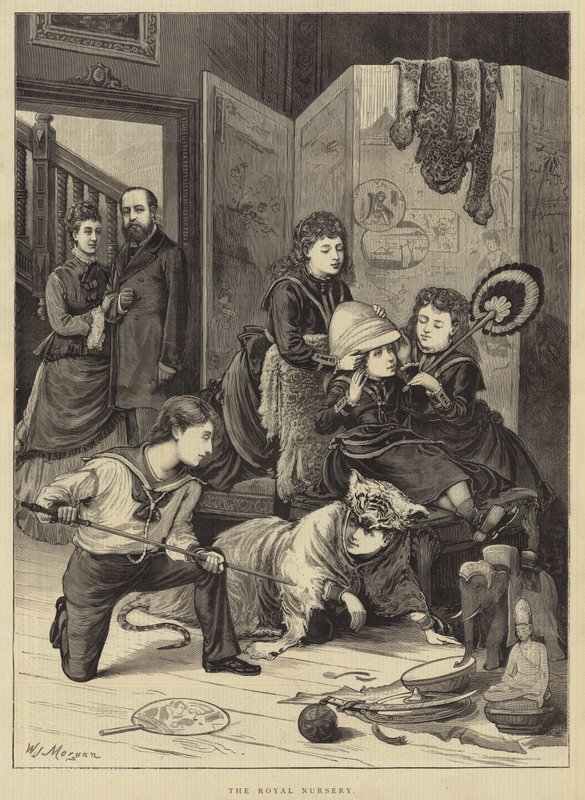 Die königliche Kinderstube von Walter Jenks Morgan